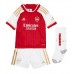 Günstige Arsenal Benjamin White #4 Babykleidung Heim Fussballtrikot Kinder 2023-24 Kurzarm (+ kurze hosen)